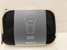 NEW TUMI ALPHA BRAVO Just in Case 17.0” Packable Backpack - CHALK