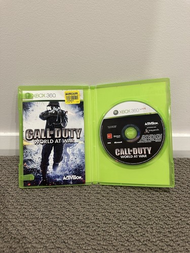 Call of Duty: World at War Xbox 360 Game Complete w Manual COD - Picture 2 of 2