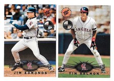 1995 Stadium Club Members Only Virtual Reality - CALIFORNIA ANGELS Team Set