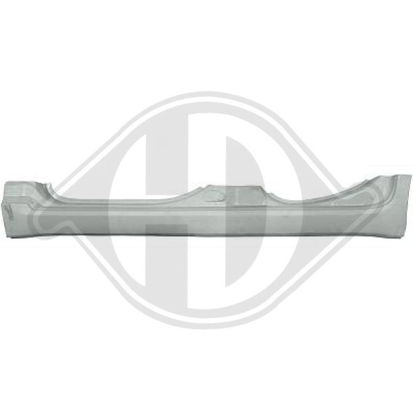 Diederichs Einstiegblech Schweller Links Passend FüR Fiat Panda 312 319-image