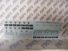 California Highway Patrol 1/64 Water Slide Decals Multi Set Ghost, Regular & K9.