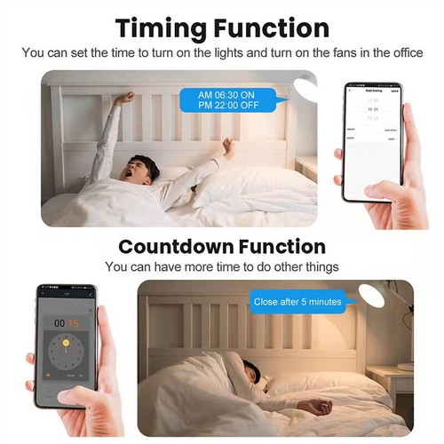 16A MINI Wifi Switch Timer Wireless Switche For Tuya Alexa Google Home Switch - Picture 3 of 12