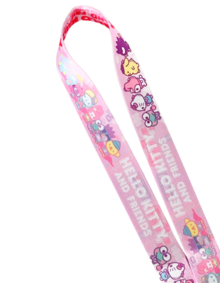Limited Edition Round One Hello Kitty And Friends Sanrio Lanyard