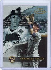 2020 Topps Gold Label Christian Yelich Class 1 Base - Milwaukee Brewers