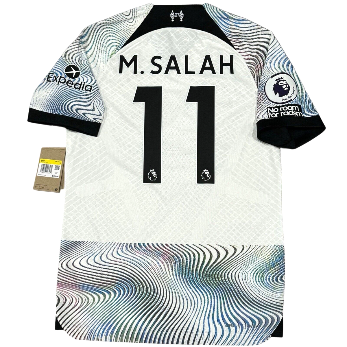 2022/23 Liverpool Authentic Away Jersey #11 Mohamed Salah Small