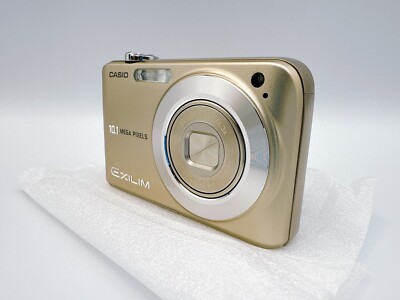 Casio EXILIM ZOOM EX-Z1080 10.1MP Digital Camera Gold from JP