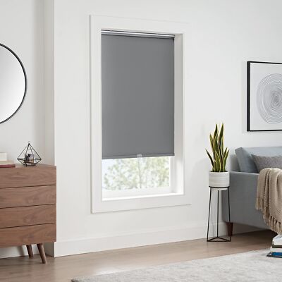 ECLIPSE Arbor Total Privacy Blackout Cordless Window Roller Shade for Living