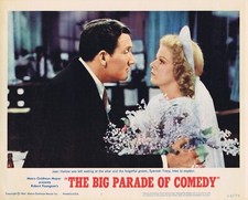 BIG PARADE OF COMEDY Original Lobby Card 1 Spencer Tracy Jean Harlow