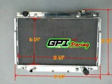 Aluminum Radiator Lexus Lx450 1996-97 Toyota Land Cruiser 93-1997 4.5 L6 1917