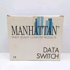 Manhattan 2- Way Manual Data Transfer Switch Box - AB