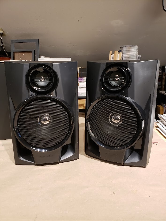 SHARP 2ウェイスピーカー CP-V500 Yahoo!オークション - レア 希少 SHARP シャープ 2ウェイ スピーカー C