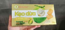 Bonbon au lait de coco Yen Huong aux saveurs de pandan et durian 400g