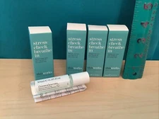 Lot Of 4 Authentic Thisworks Stress Check Breathe In Roll On. .35 Oz. Best Price