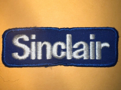 Vintage Sinclair patch, Sinclair sew on patch, Sinclair gas and oil