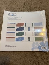 Creative Memories 12x12 "Noteworthy Days  Fast2Fab 16 Pages 16 Protectors