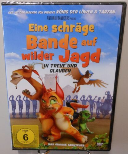 Eine schräge Bande auf wilder Jagd DVD Abenteuer Animation für die Familie #T485 - Picture 1 of 2