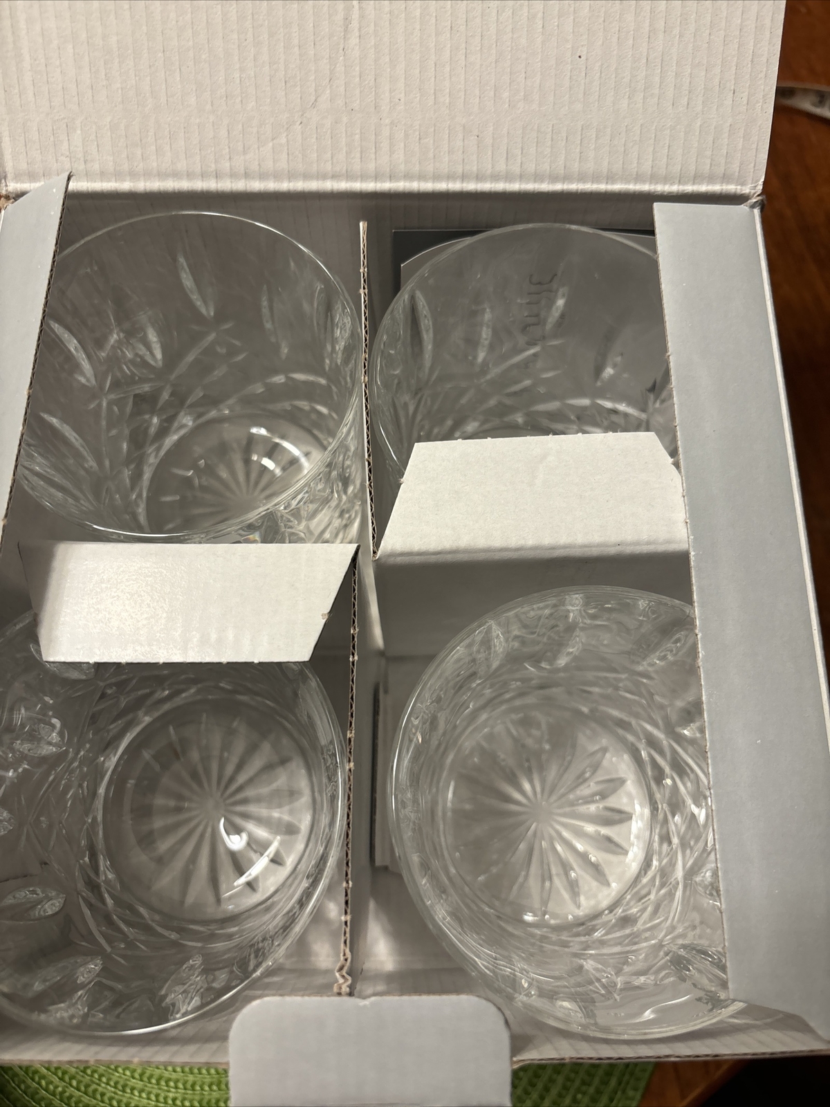 Marquis By Waterford Crystal Markham Double Old Fashioned Set Of 4