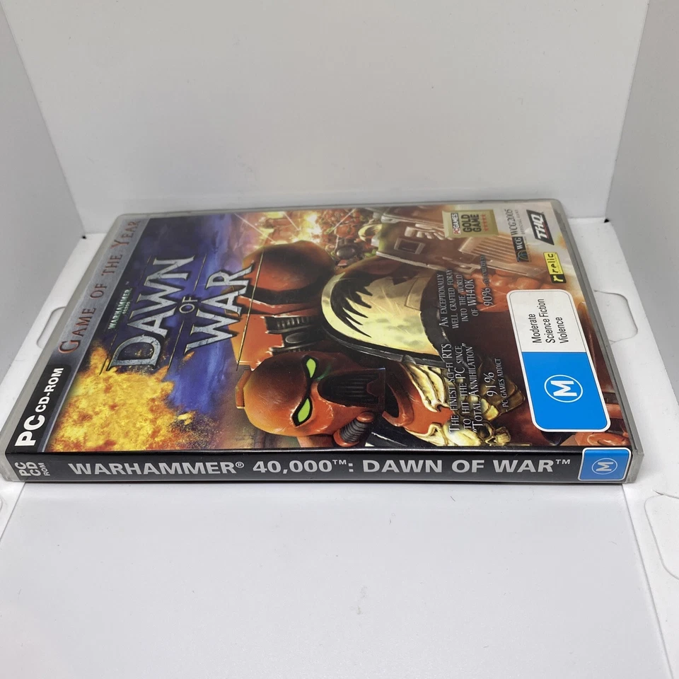 Warhammer 40k Dawn of War Game Of The Year And Dark Crusade PC Games Retro GC - Image 4 of 4