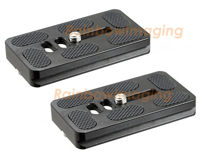 (2 Pcs) 70mm Quick Release Plate Arca-Swiss Type Fujifilm X-T1 X-T2 X-T3 X-T4