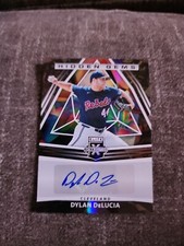 DYLAN DELUCIA 2022 ELITE EXTRA EDITION HIDDEN GEMS AUTO GUARDIANS CARD #HG-DD