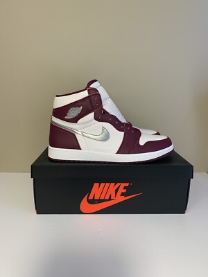 NIKE AIR JORDAN 1 RETRO HIGH OG 555088 611 MEN'S SIZE 13 SNEAKERS BORDEAUX