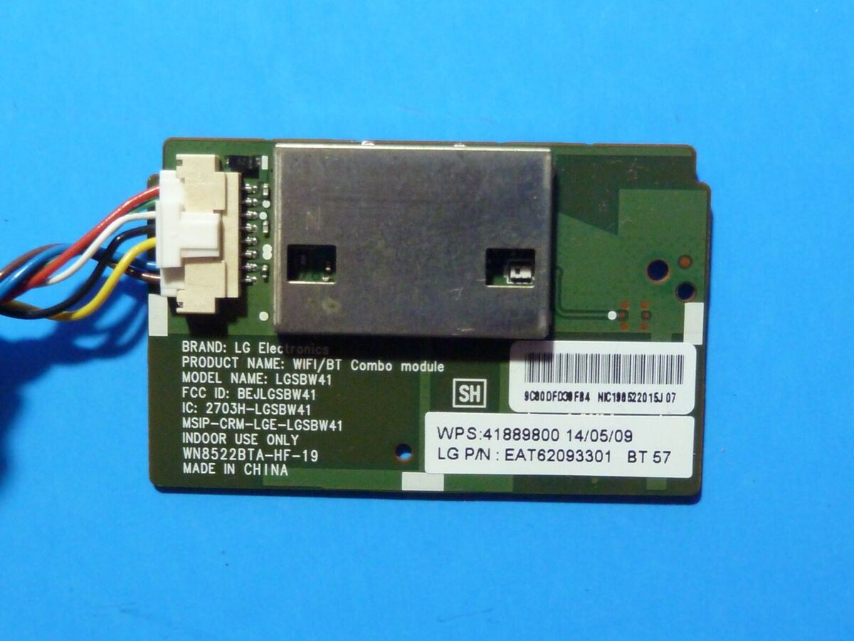LG 60LB7100-UT Smart TV WiFi Module with Cable EAT6209331 | eBay LG 60LB7100-UT Smart TV WiFi Module with Cable EAT6209331 | eBay