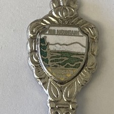 Vintage Souvenir Spoon US Collectible  Rib Mountain Wausau Wisconsin