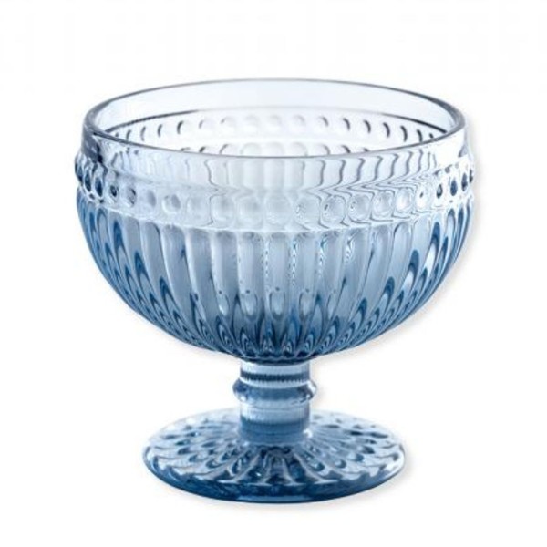 Greengate Dessertschale Alice Glas Blau 300 Ml Glasschale Everyday Geschirr-image