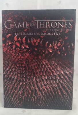 Game of Thrones DVD Box: Komplette Staffeln 1 bis 4 FR IN POL CAS