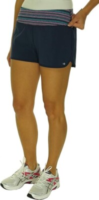 Ideology Womens Woven Active Shorts True Turquoise Blue XL