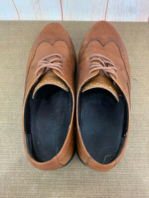COLE HAAN Men Collen Wing Tip II British Tan Brown Oxford C12489 SZ 9.5 Cole Haan Williams Wing II British Tan Wingtip Oxford men main image 2