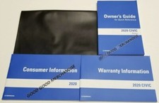 2020 HONDA CIVIC OWNERS MANUAL SEDAN i-STYLE EX L LX Si TOURING TURBO PLUS SPORT