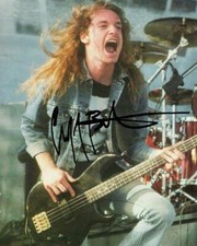 REPRINT - CLIFF BURTON Metallica Bass Player 8 x 10 Glossy Photo Poster RP