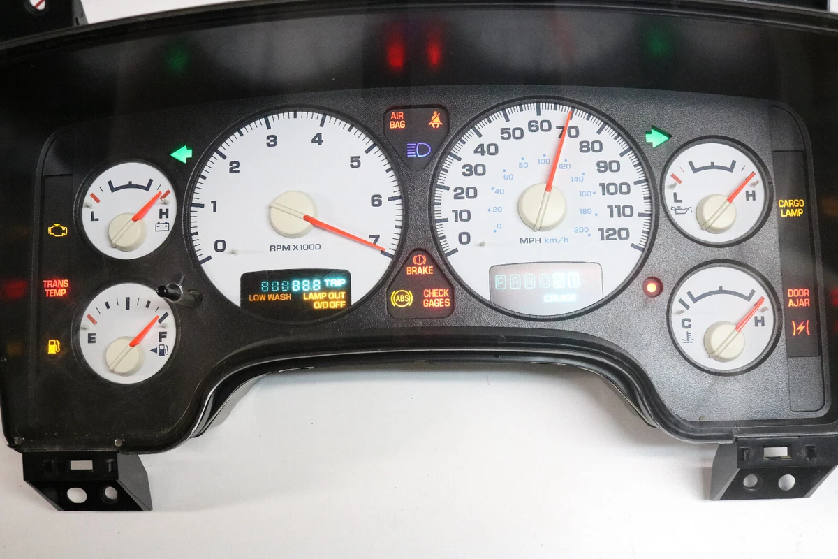 2006 Dodge Ram Instrument Cluster RPM Tach Gauge Repair, 54 OFF