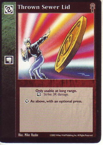 Thrown Sewer Lid x10 VTES JYHAD LoB