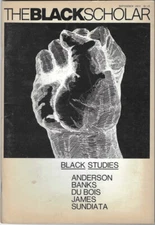 nice copy THE BLACK SCHOLAR Sept 1970 Black Studies C.L.R. JAMES Marcus Garvey