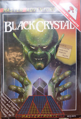 COMMODORE 64/128 -- BLACK CRYSTAL (MASTERTRONIC - DISK)