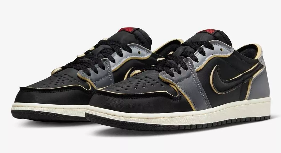 Nike Air Jordan 1 Low OG EX noir et gris fum e DV0982 006 taille US 6 5 12 hom