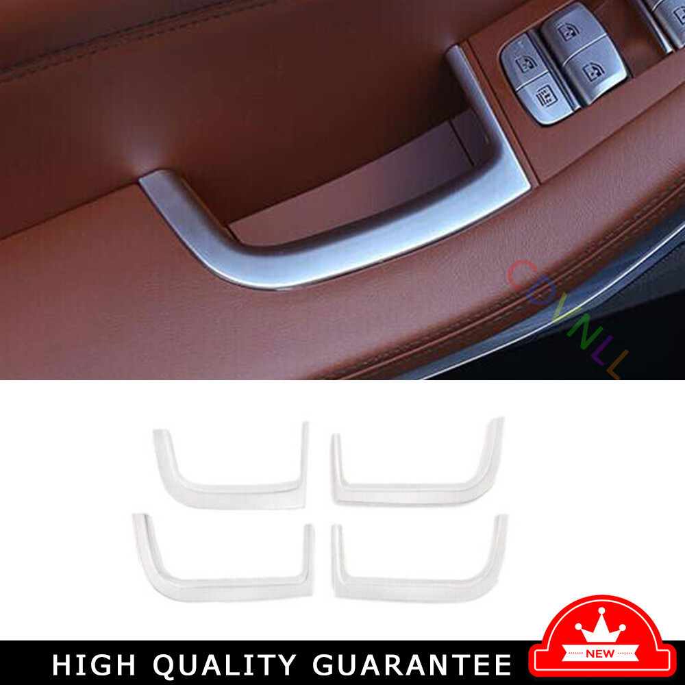 Car Interior Door Storage Box Cover Trim For BMW X7 G07 2019-2024 Matte Silver