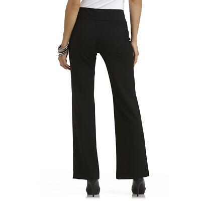 black bootcut dress pants for women Women's Stretchy Bootcut Dress Pants - Black, 30/32 Inseam, Office Work Business Casual Slacks with Pockets | Buy Now with Express International Delivery