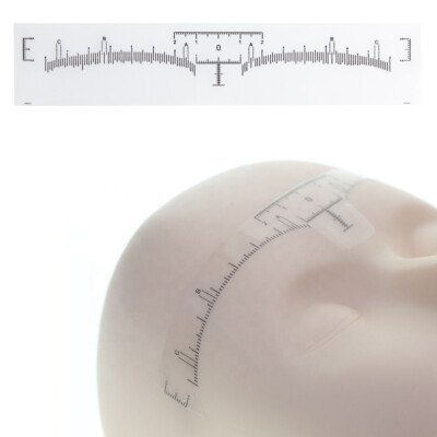 Eyebrow Ruler Microblading Disposable Sticker Guide Brow Tattoo Measure Tool