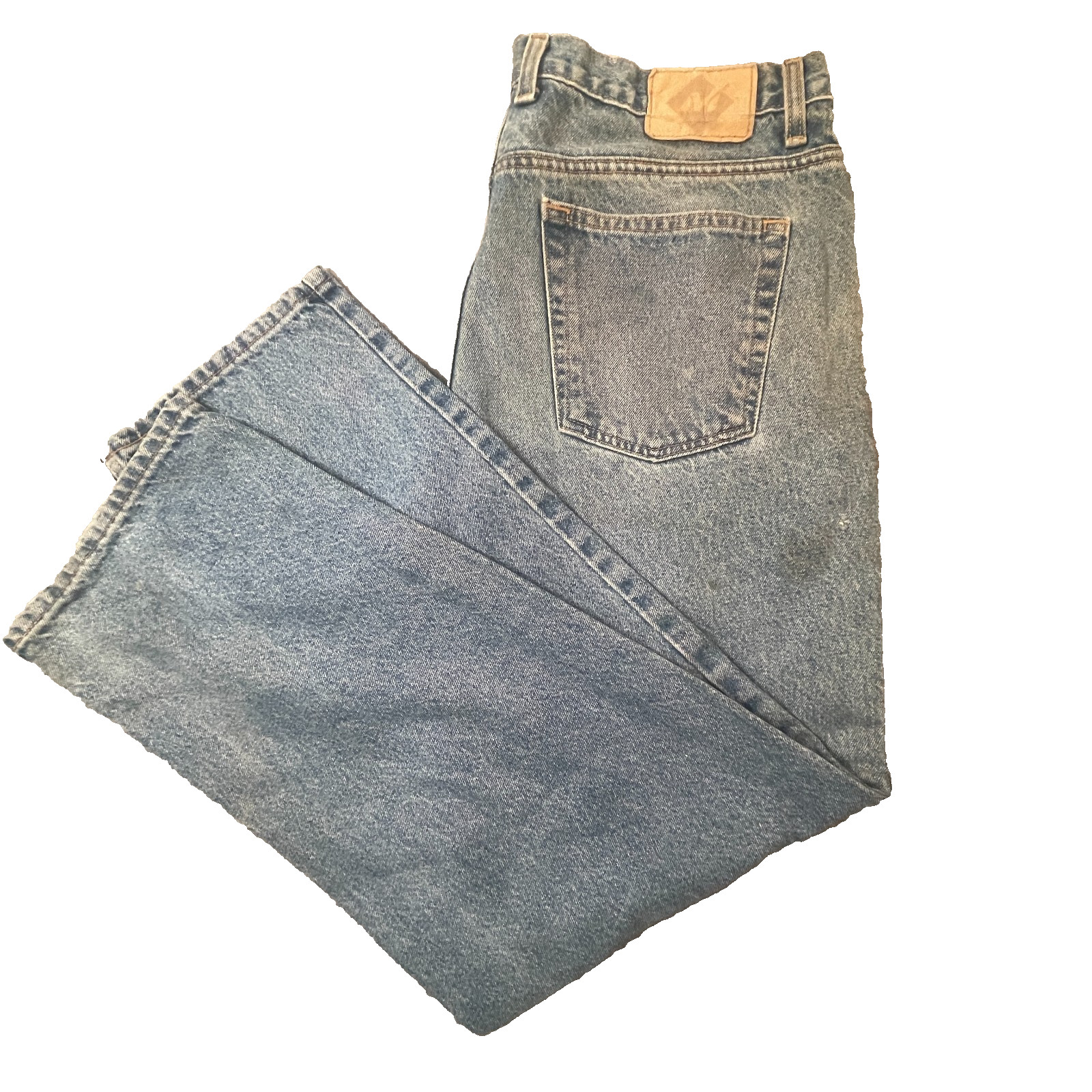 's Jeans Size 36 W36 L30 Reg Strait Light Wash 100% Cotton R