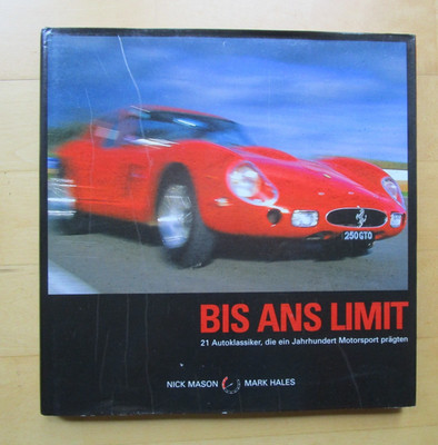 Nick Mason Pink Floyd CD Bis Ans Limit Bildband Buch Ferrari Porsche Erstauflage