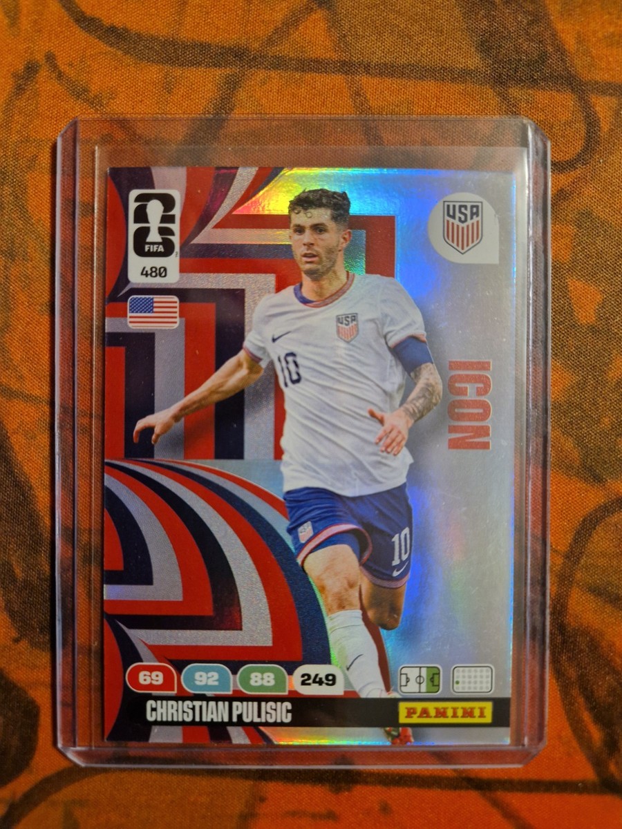 CHRISTIAN PULISIC 2026 Panini FIFA WORLD CUP USA CANADA ICON