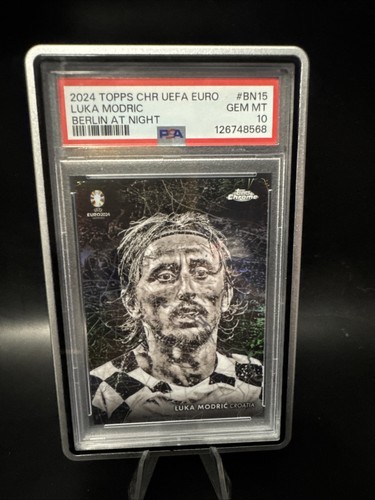 Luka Modric #BN-15 2024 Topps Chrome UEFA Euro Berlin at Night card
