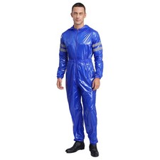 Mens Outfit Warehouse Overall Casual Waterproof Elastic Waist Coveralls Adult