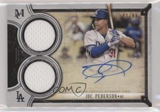 2018 Museum Collection Signature Swatches Dual Relic 43/99 Joc Pederson Auto 7ov