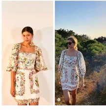 XL Farm Rio Delicate Forest Mididress