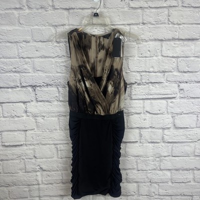 Guess NWT $108 Mixed Media Bodycon Glam Sexy Cocktail Party Dress Size 6