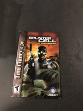 splinter cell pandora tomorrow ps2 Manual Only